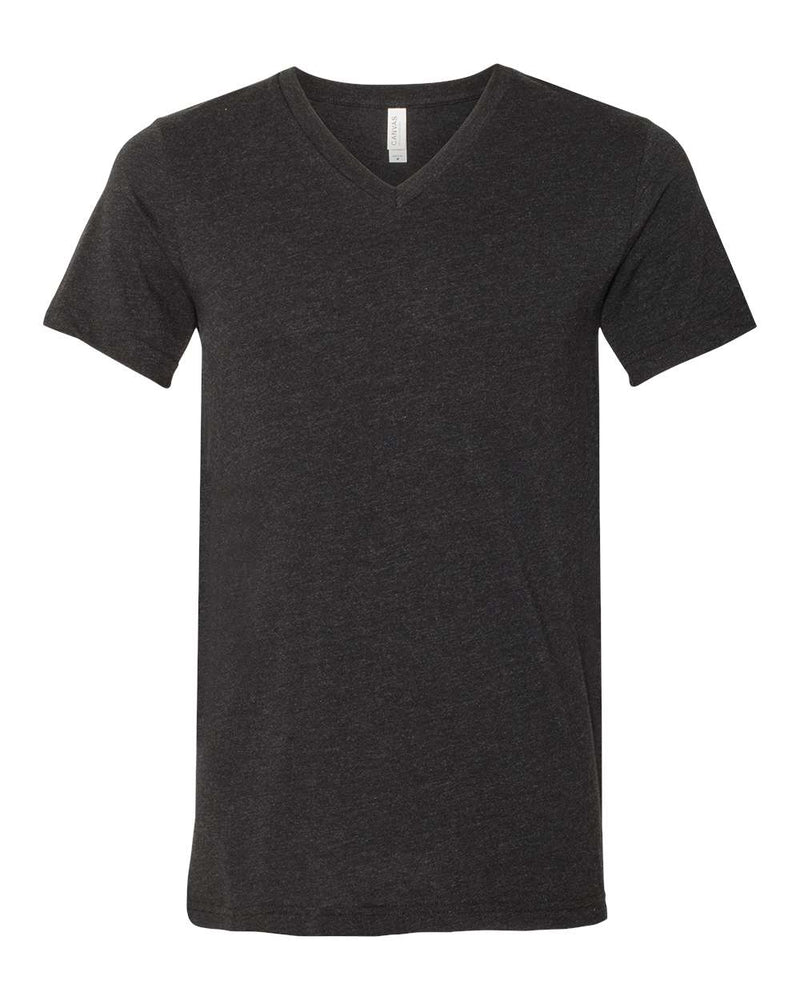 BELLA + CANVAS - Heather CVC V-Neck Tee - 3005CVC