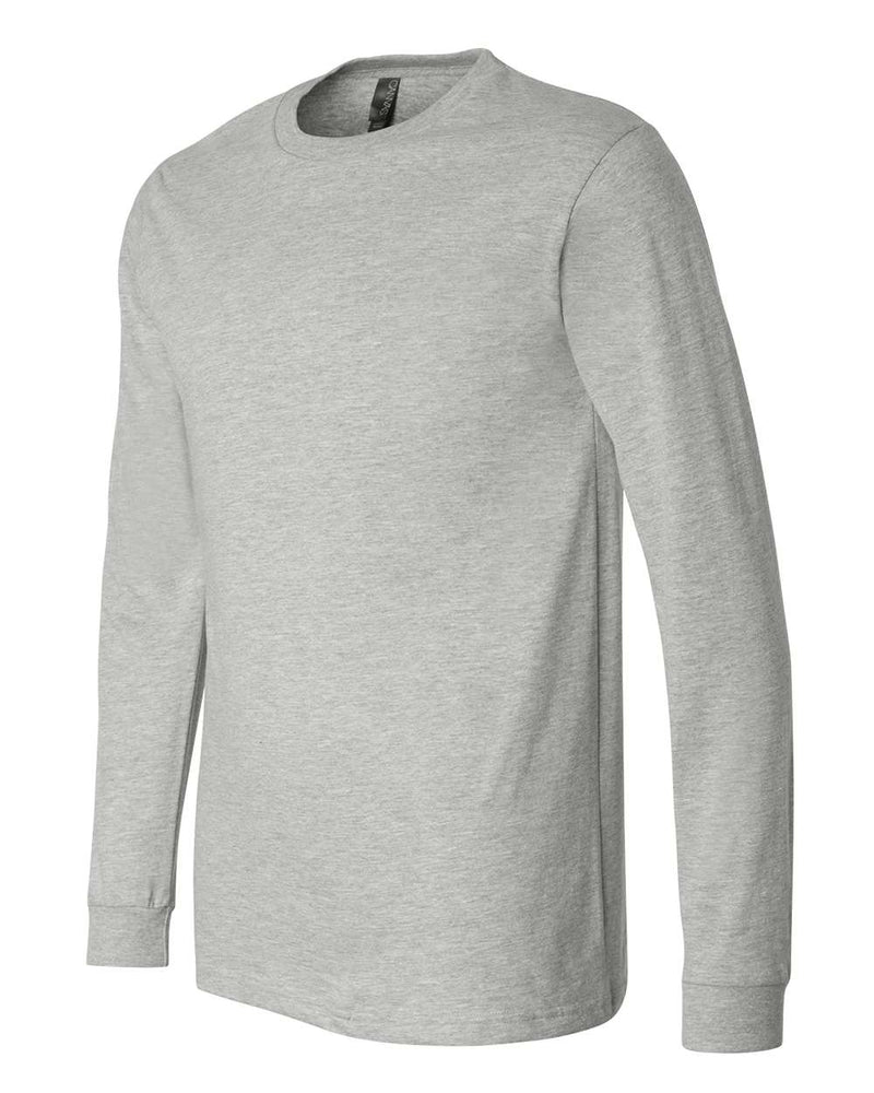 BELLA + CANVAS - Heather CVC Long Sleeve Tee - 3501CVC