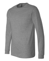 BELLA + CANVAS - Heather CVC Long Sleeve Tee - 3501CVC