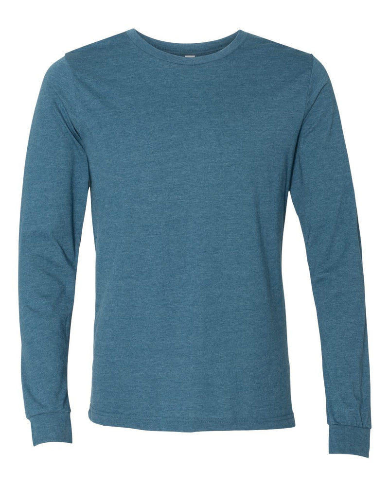 BELLA + CANVAS - Heather CVC Long Sleeve Tee - 3501CVC