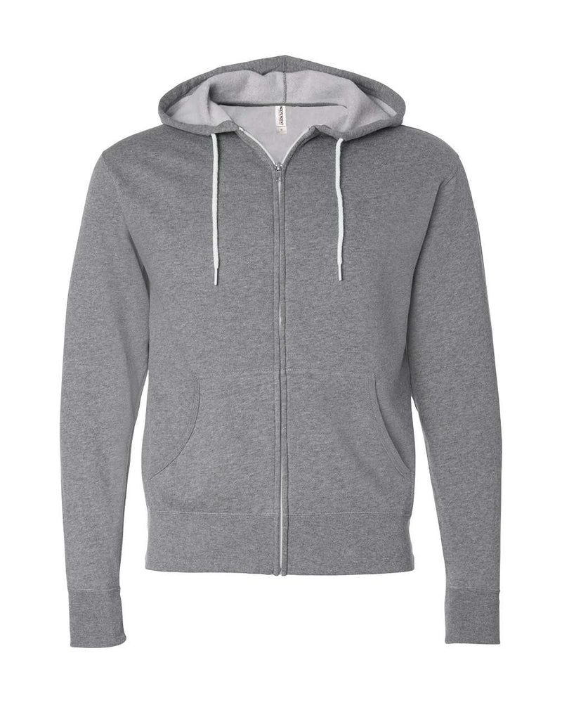 Independent Trading Co. - Lightweight Full-Zip Hooded Sweatshirt - AFX90UNZ